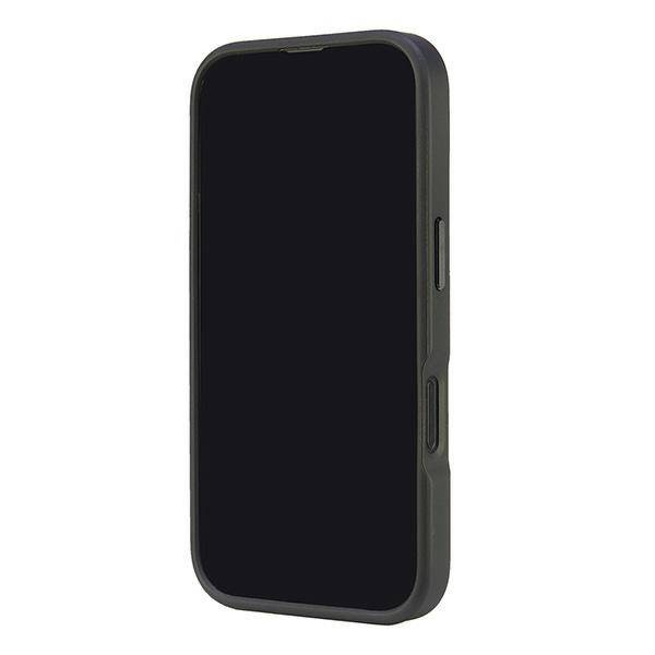 Audi nakładka Genuine Leather MagSafe do iPhone 16 6.1" czarno-czerwona