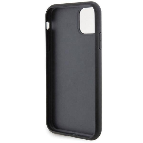 Oryginalne Etui KARL LAGERFELD Hardcase KLHCN61PQKPMK do iPhone 11 (Quilted K Pattern / czarny)