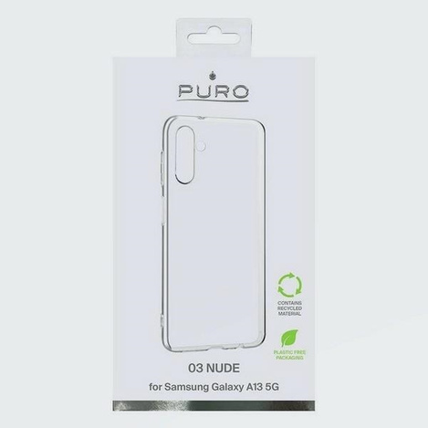 PURO 0.3 Nude - Etui ekologiczne Samsung Galaxy A13 5G (przezroczysty)