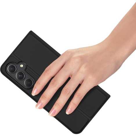 Dux Ducis Skin Pro Hülle für Samsung A35 5G mit Klappe - Schwarz