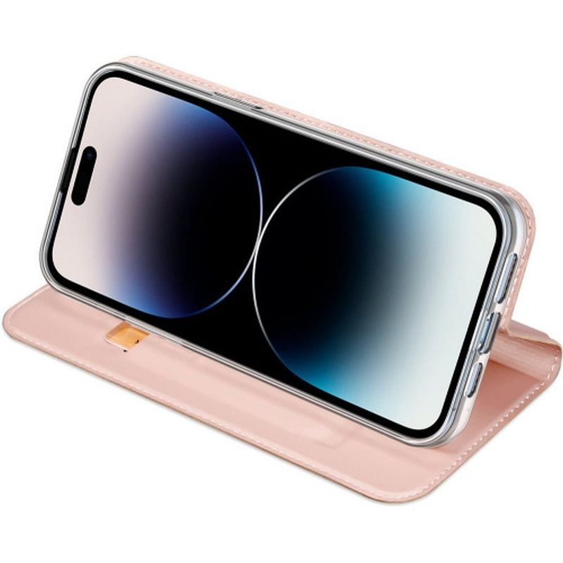 Dux Ducis Skin Pro Wallet Case für iPhone 15 Pro Max – Pink