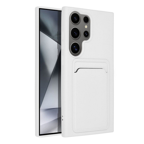 Futerał CARD CASE do SAMSUNG S24 Ultra biały