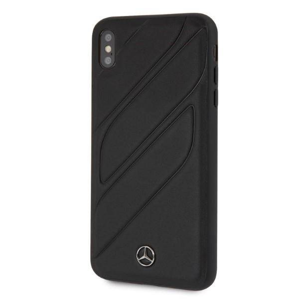 Oryginalne Etui IPHONE XS MAX Mercedes Hardcase New Organic I czarne