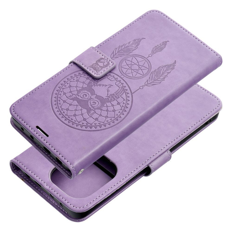 Kabura MEZZO Book do XIAOMI Redmi NOTE 13 4G łapacz snów fioletowy