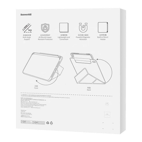 Case IPAD AIR 4 / 5 / PRO 11 Baseus Minimalist pink