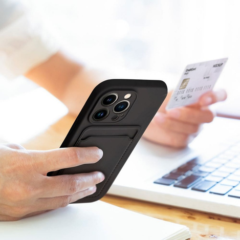 Futerał CARD CASE do IPHONE 16 czarny