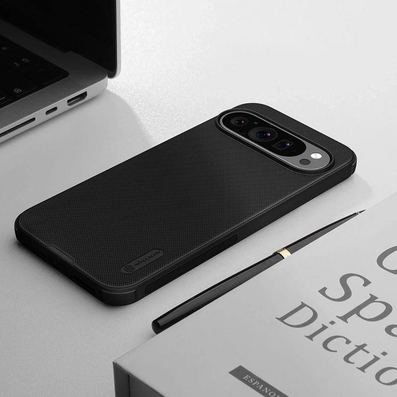 Nillkin Super Frosted Shield Pro Magnetic Case for Google Pixel 9 Pro - black