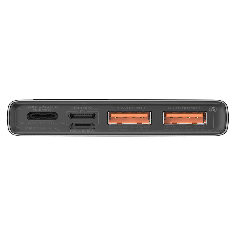 Powerbank Baseus Adaman Metal, 10000mAh, 22.5W (black)