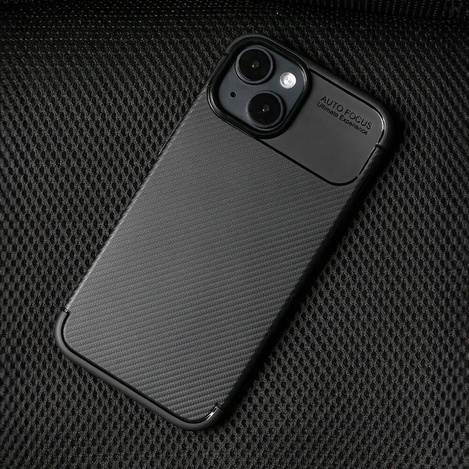Nakładka Carbon Black do iPhone 16 Plus 6,7"