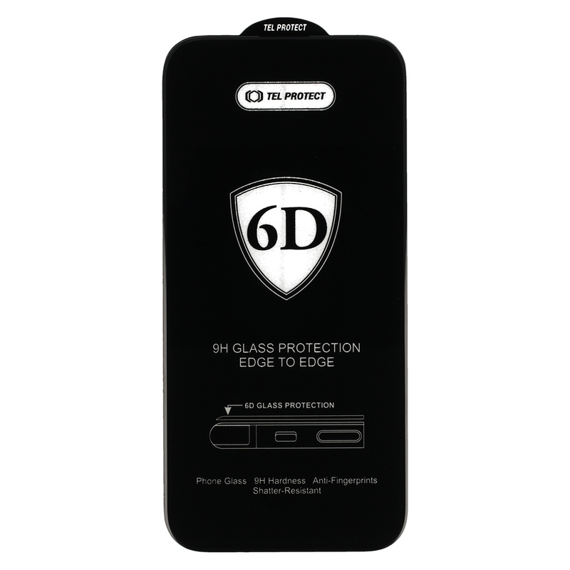 Hartowane szkło Full Glue 6D do MOTOROLA MOTO G84 5G CZARNE