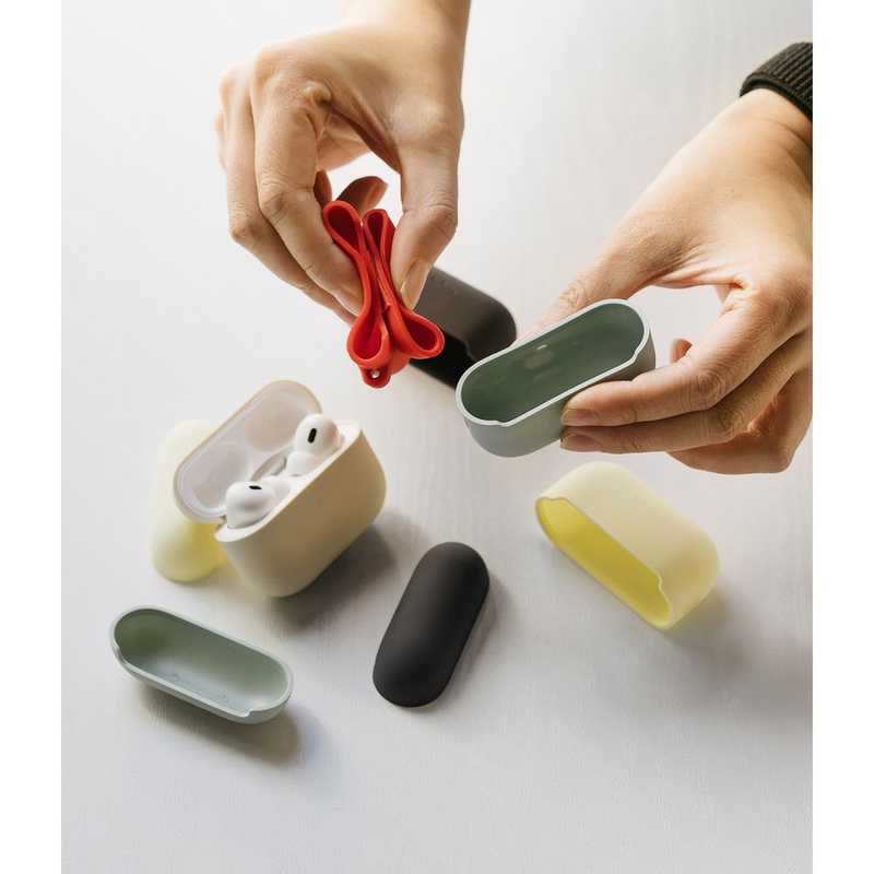 Case APPLE AIRPODS PRO Ringke Silicone Seafoam