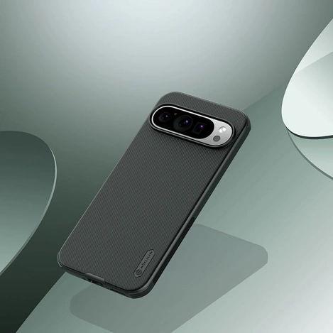 Nillkin Super Frosted Shield Pro magnetische Hülle für Google Pixel 9 Pro – Schwarz