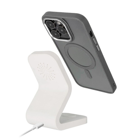 Futerał Color Edge Mag Cover kompatybilny z MagSafe do IPHONE 15 tytanowy szary