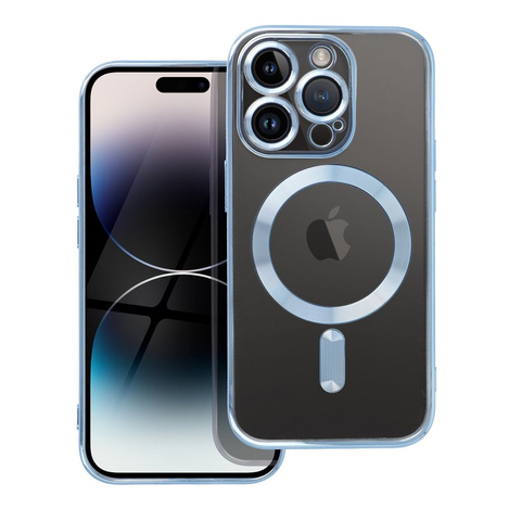 Futerał Electro Mag Cover kompatybilny z MagSafe do IPHONE 14 PRO niebieski