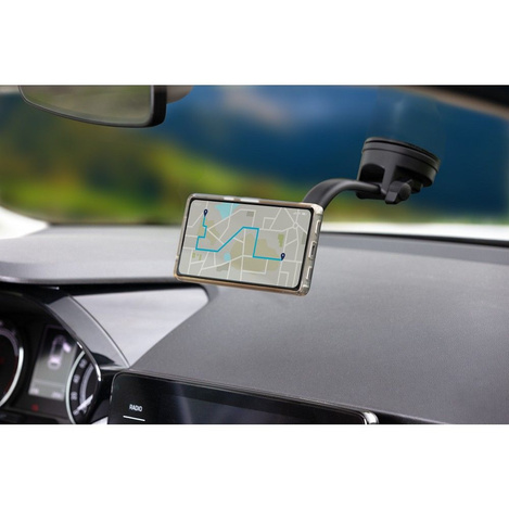 FORCELL F-Grip MagLuxe uchwyt samochodowy do szyby/deski/kratki magnetyczny czarny