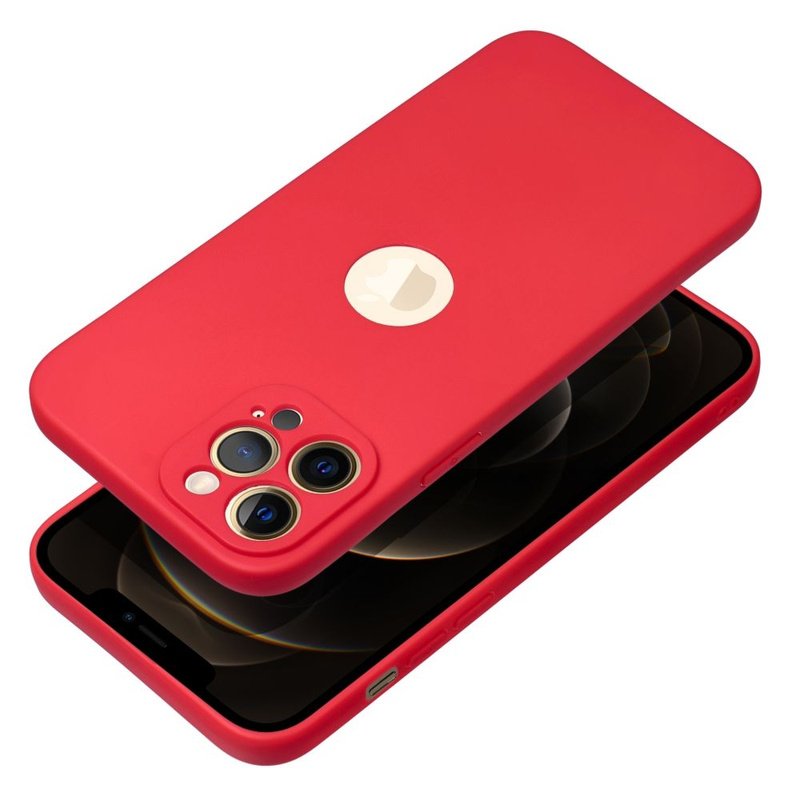 Futerał SOFT do IPHONE 12 PRO MAX czerwony