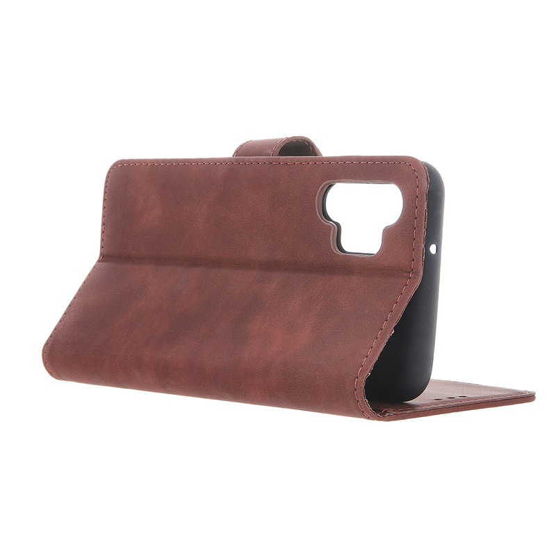Etui Smart Velvet do Motorola Moto G24 / G04 brązowe