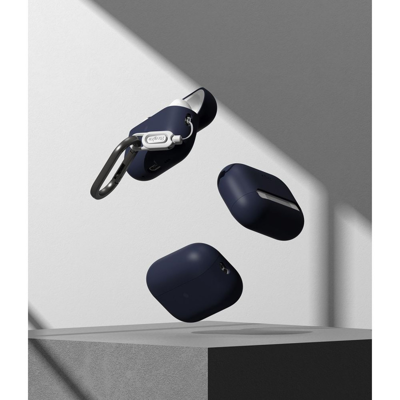 Schutzhülle APPLE AIRPODS PRO Ringke Silicone Midnight Blue