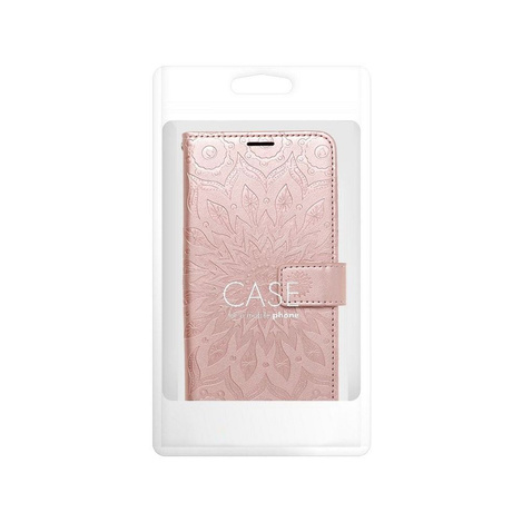 Kabura MEZZO Book do SAMSUNG A22 5G mandala złoty róż