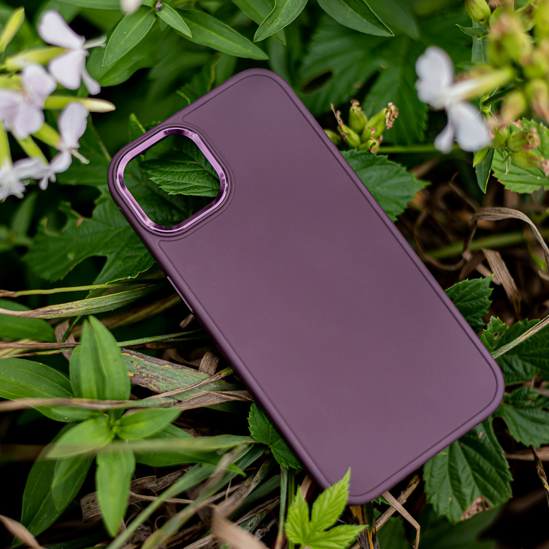 Nakładka Satin do Xiaomi Redmi Note 13 Pro 4G burgundowa