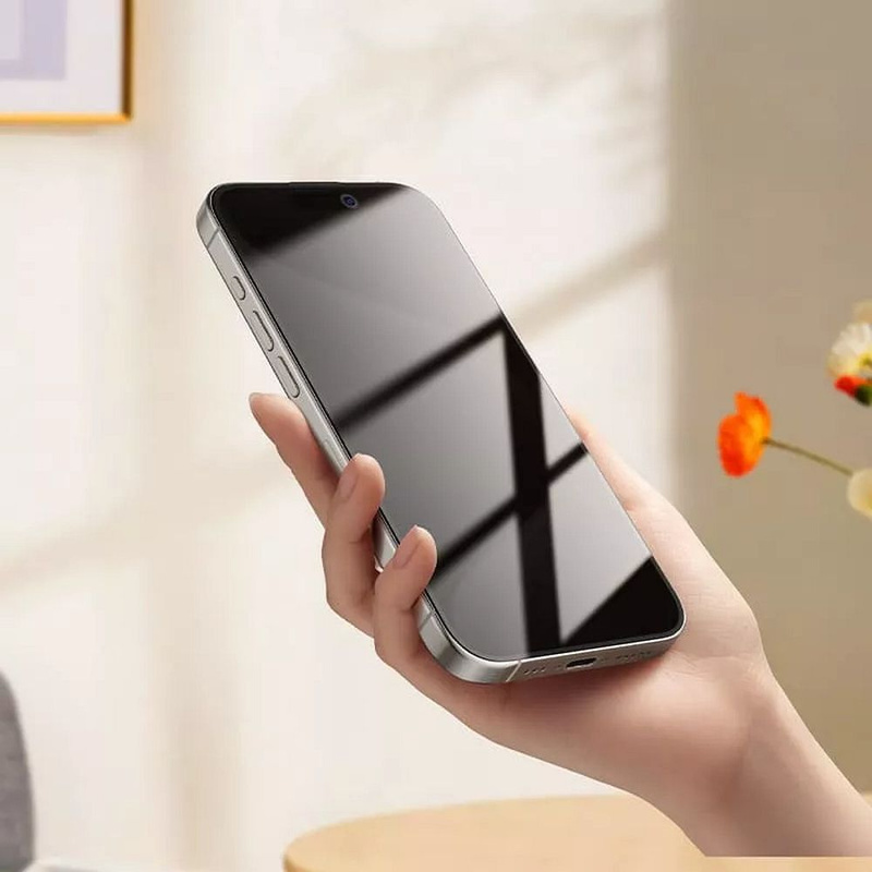 HOCO szkło hartowane 360-degree privacy do IPHONE 15 Plus