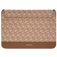 Guess GCube Stripes case for a 14" laptop - brown