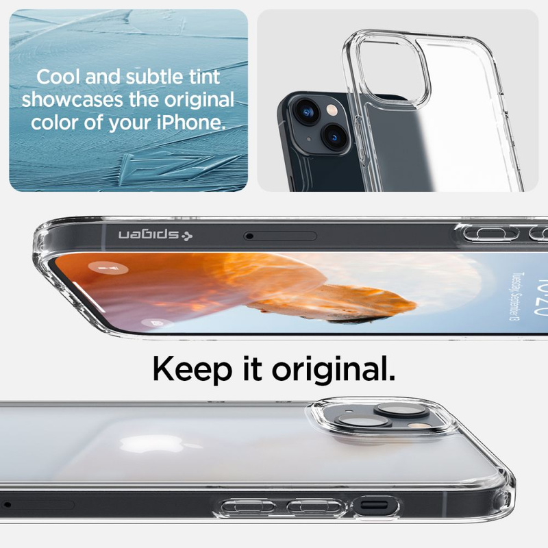 Etui IPHONE 14 PLUS Spigen Ultra Hybrid Crystal Frost Clear