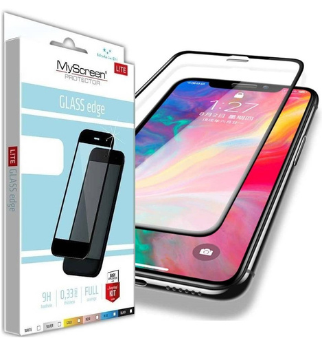 Szkło Hartowane 5D SAMSUNG GALAXY A22 5G MyScreen Lite Edge Full Glue czarne