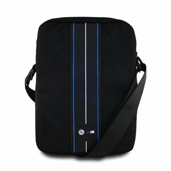 Torba na tableta BMW Nylon Blue Stripe 10" - czarna