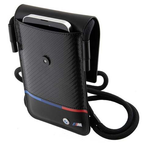 Torebka BMW Carbon Tricolor Line (BMOWBPUCARTCBK) czarne