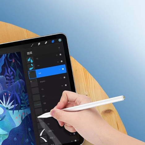Choetech automatic capacitive stylus pen white (HG04)