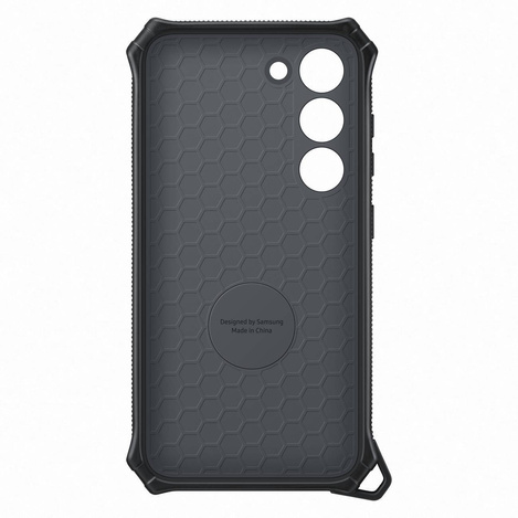 Samsung Rugged Gadget Case for Samsung Galaxy S23 Rugged Cover Ring Holder Stand gray (EF-RS911CBEGWW)