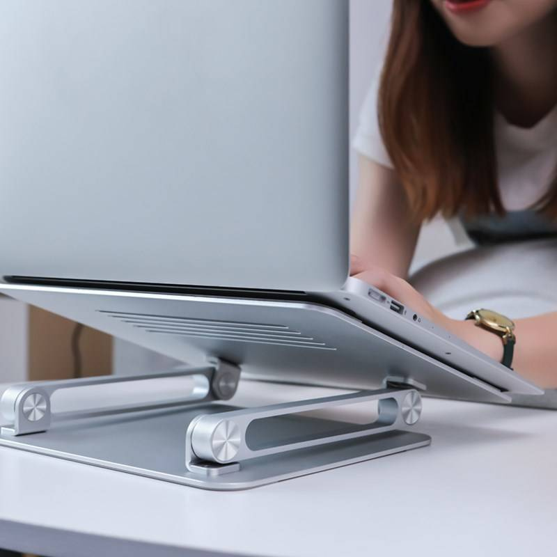Nillkin ProDesk Adjustable Laptop Stand - Aluminiowa podstawka / stojak pod laptopa (Silver)