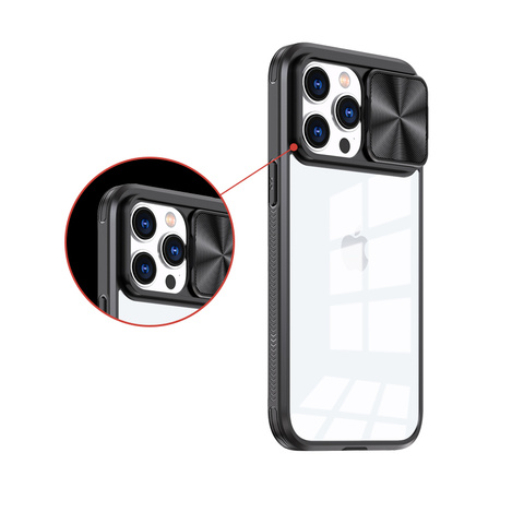 Schutzhülle IPHONE 14 PLUS MX CamSlider schwarz