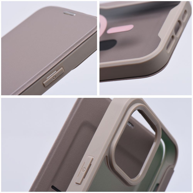 Kabura SMART MAG kompatybilna z MagSafe do IPHONE 15 Pro Max tytanowa