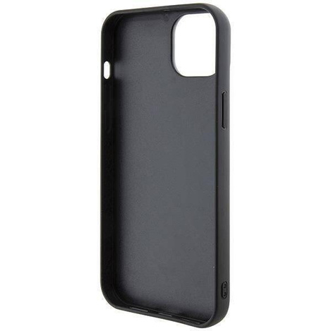 Etui Ferrari Quilted Metal Logo do iPhone 15 Plus - czarne