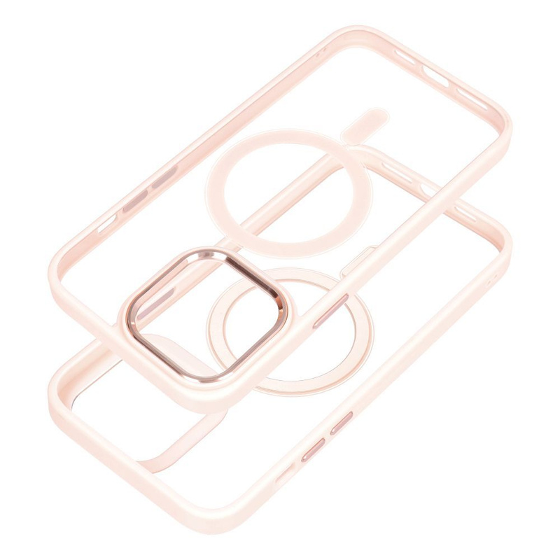 Futerał COLOR EDGE MAG COVER kompatybilny z MagSafe do IPHONE 16 Plus różowy