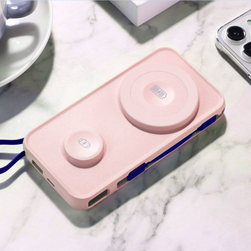 Accessories - 3mk PastelUp 10,000mAh 22.5W USB 1A1C-Pink