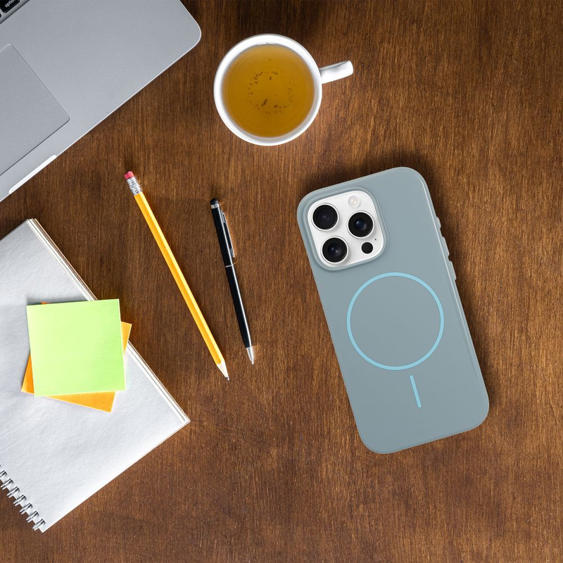 Glossy Mag Cover kompatybilny z MagSafe pasuje do IPHONE 17 Air miętowy