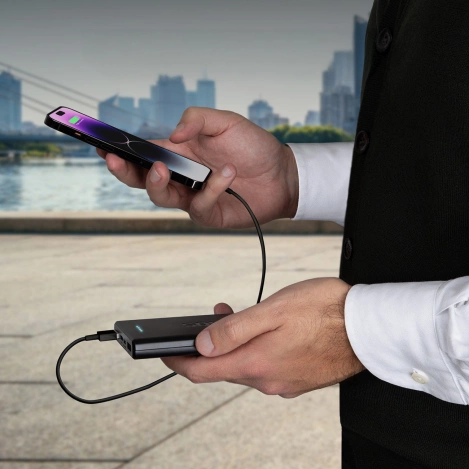 Powerbank SBS TTBB10000FASTPD20K 10000 mAh 20W mit Power Delivery - schwarz