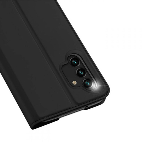 Schutzhülle VIVO Y01 / Y15S mit einem Flip Dux Ducis Skin Leder schwarz