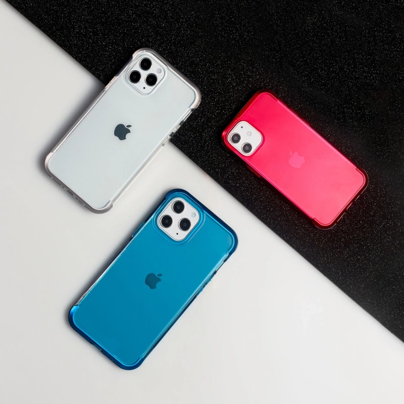 Raptic X-Doria Air Case für iPhone 14 Plus gepanzerte Hülle blau