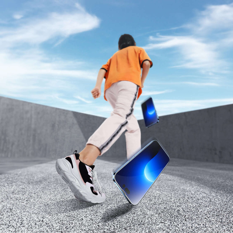 Baseus Vollbild-Hartglas für iPhone 12 Pro Max mit Lautsprecherabdeckung 0,4 mm + Montageset