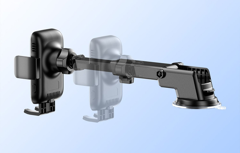 Joyroom car holder with wireless charger 15W for cockpit dashboard black (JR-ZS245)