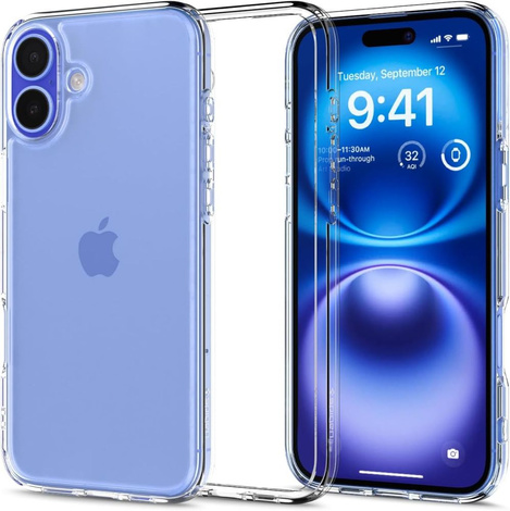 Spigen Ultra Hybrid iPhone 16 crystal clear ACS08197