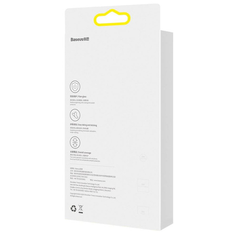 Baseus 2x 0,3 mm camera tempered glass iPhone 13 Pro Max / iPhone 13 Pro (SGQK000102)