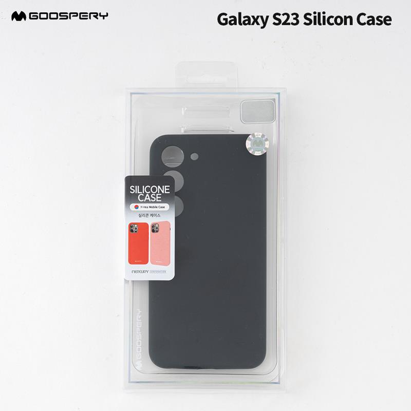 Mercury Silicone Case Samsung S23 FE 5G NAVY / GRANATOWY