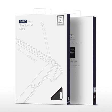 Dux Ducis Domo Hülle iPad 10.9'' 2022 (10 Gen.) Smart Cover Ständer schwarz