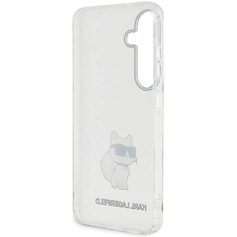 Oryginalne Etui KARL LAGERFELD hardcase IML Choupette KLHCS24SHNCHTCT do Samsung Galaxy S24 przezroczysty