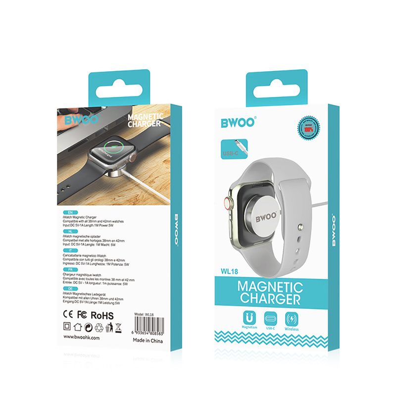 BWOO 5W bezprzewodowa ładowarka magnetyczna WL-18 do Apple Watch